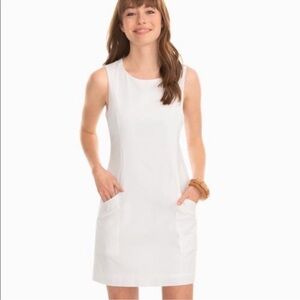 Southern Tide Classic White Mini Dress 12